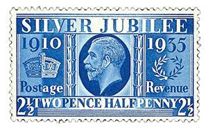 silver-jubilee-stamp-george-v