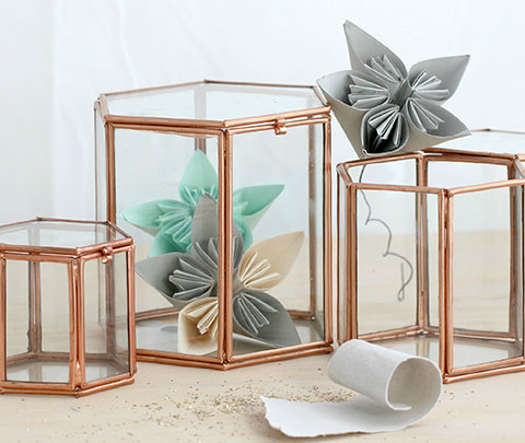 copper-and-glass-geometric-boxes
