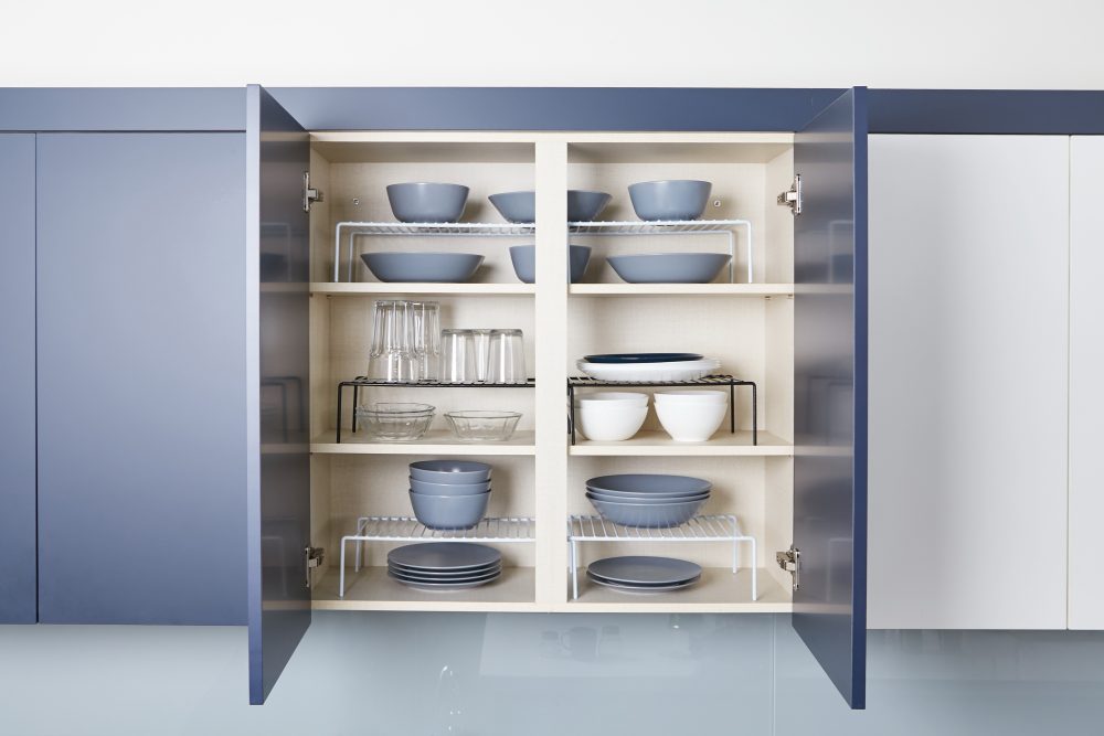 Kitchen cupboard with storage