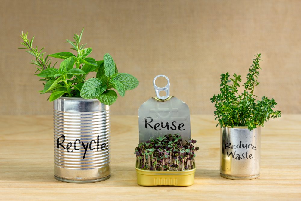 Upcycled tins